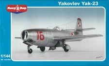 1/144 2x Mikro-Mir #144-009 Yakovlev Yak-23 UdSSR Polen Tscholsovakei USAF