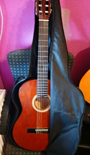 Klassische gitarre nylonsaiten - gitarre,
