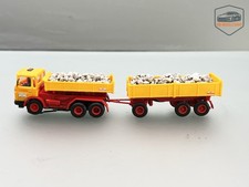 Faller AMS Slotcar MAN LKW mit Anhänger "Hans Kirn KG" // 2 H 0374