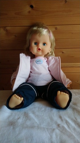 Kinder puppe 47cm - 47cm, mit