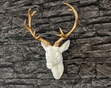 Wanddeko Hirschkopf, veredelt
