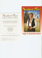 Norbert Rier - Autogrammkarte,Original Signiert (Kastelruther Spatzen)