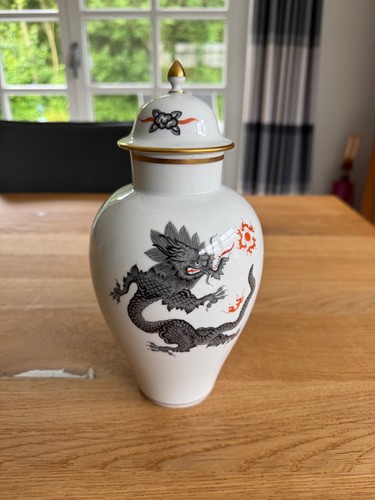Deckelvase meissener - deckelvase,,