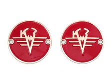 Dnepr KMZ Tank Embleme rote