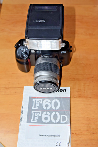 Nikon kamera f60 - nikon, f60+nikkor