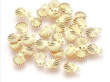 Edelstahl muschel 18k - edelstahl,