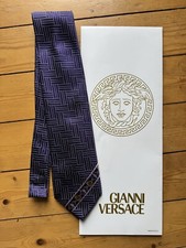 ORIGINAL !! GIANNI VERSACE Krawatte des ital. Edel-Kultdesigners