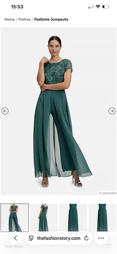 Vera mont damen jumpsuit lang - jumpsuit,