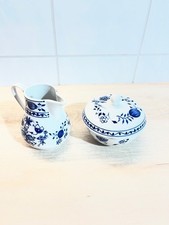 Konvolut Kahla Porzellan GDR DDR Milchkännchen Sahnehäubchen und Zuckerdose