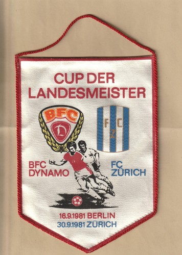 Ddr fußball wimpel bfc dynamo - ddr,