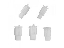 10x Gehäuse Stecker 2,8mm /