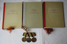 DDR Urkunde Medaille für
