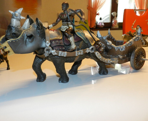 Schleich kampfnashorn mit - kampfnashorn,