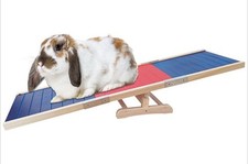 Hasen Wippe Kerbl Pet Agility Wippe 60x18x12 cm