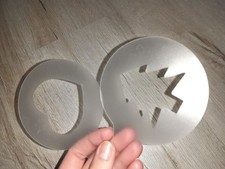 Herz und Tannenbaum Schablone zum dekorieren von Kuchen Dessert Getränke