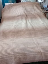 Lama Alpaka Schurwoll-Decke 153x197 cm braun NEU Mittelalter LARP dicke Qualität