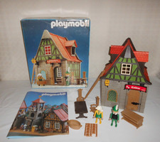 Playmobil Klicky 3440 Schneiderei mit Ovp  Fachwerkhaus zur Ritterburg Komplett