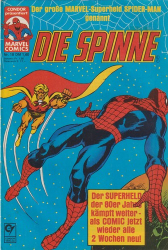 Die spinne 18 marvel - nr.,