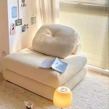 Cord Schlafsofa Bausatz Modernes L-förmiges Futon-Set Lounge Möbel