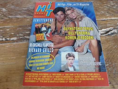 Hitkrant 1992 baywatch erika - hitkrant, 1992:baywatch/erika