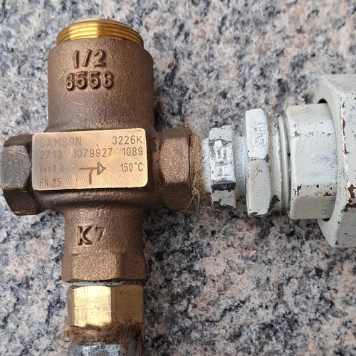 Samson ventil pn25 25 - ventil, 1/2"