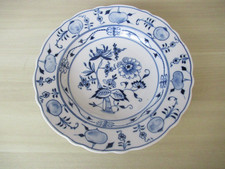 Rauenstein  Zwiebelmuster Suppenteller Dm 24 cm sehr alt - antik