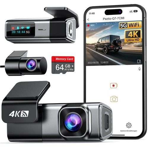 Dashcam auto vorne hinten - vorne,
