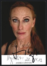 Andrea Sawatzki mit ernstem