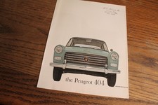 Peugeot 404 sedan  sales