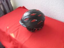1 Damen Mädchen SKIHELM ALPINA Mod. SUPERCYBRIC Größe M / 54-57 schwarz matt rot