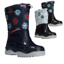 DEMAR Übergangs- Winterstiefel Gummistiefel gefüttert Winterschuhe Pico Light