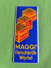 MAGGI Emailleschild, 7,5 cm x