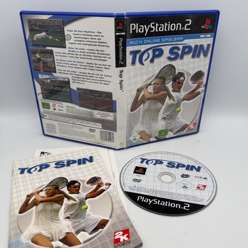 Top spin ps2 sony - top,