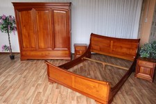 Nr.2061d Grande Arredo Schlafzimmer Set  Kirsche Vollholz