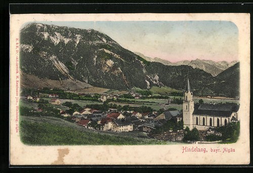 Hindelang totalansicht - hindelang,,