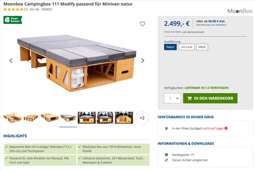Bulli klappb camping box - vw, klappb.