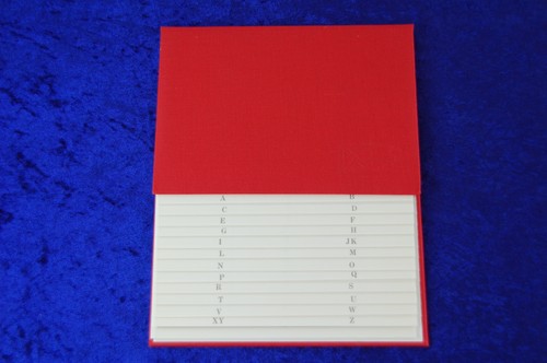 Stück adreßbuch - 10,