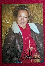 Original-Autogramm von Gaby Dohm, Farbbild-Karte, Postkartengröße