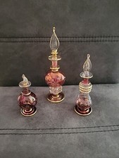 3 Parfüm Flacons Leer Orientalische Phiolen