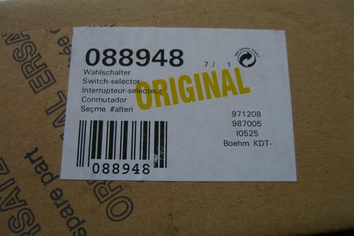 Bosch siemens wahlschalter - bosch,