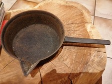 Alte Stielkasserolle Gusseisen