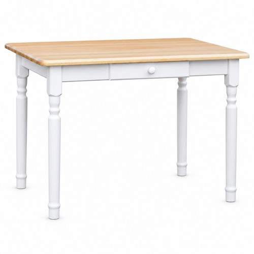 Esstisch kiefer massiv - esstisch, weiß