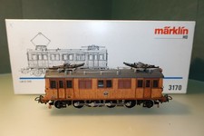 Märklin 3170 E-Lok Litt D 109 Holzlok der SJ/Schweden / neuwertig / in OVP