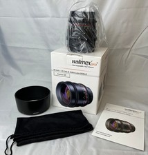 Walimex Pro 85 mm T1.5 VDSLR Cine – Canon EF – OVP, TOP