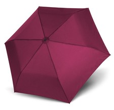 doppler Zero,99 Uni Regenschirm Royal Berry rot Neu