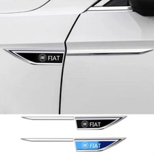 Für Fiat Auto Zubehör Kotflügel Abzeichen Aufkleber Logo Side Embleme