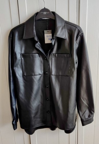 Lederhemd jacke mädchen - lederhemd/jacke,