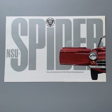 NSU Wankel Spider Sales