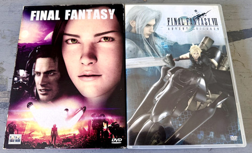 Lot dvds final fantasy - lot,