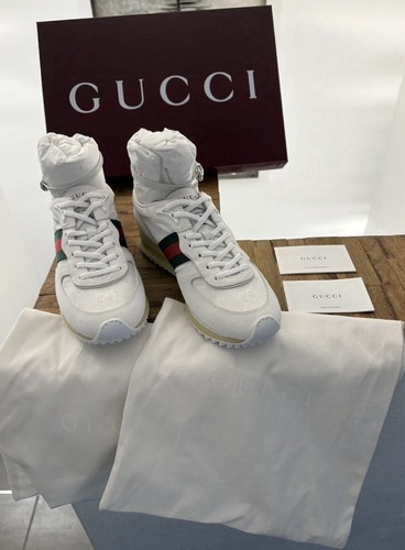 Gucci sneaker weiß grün - sneaker, rot